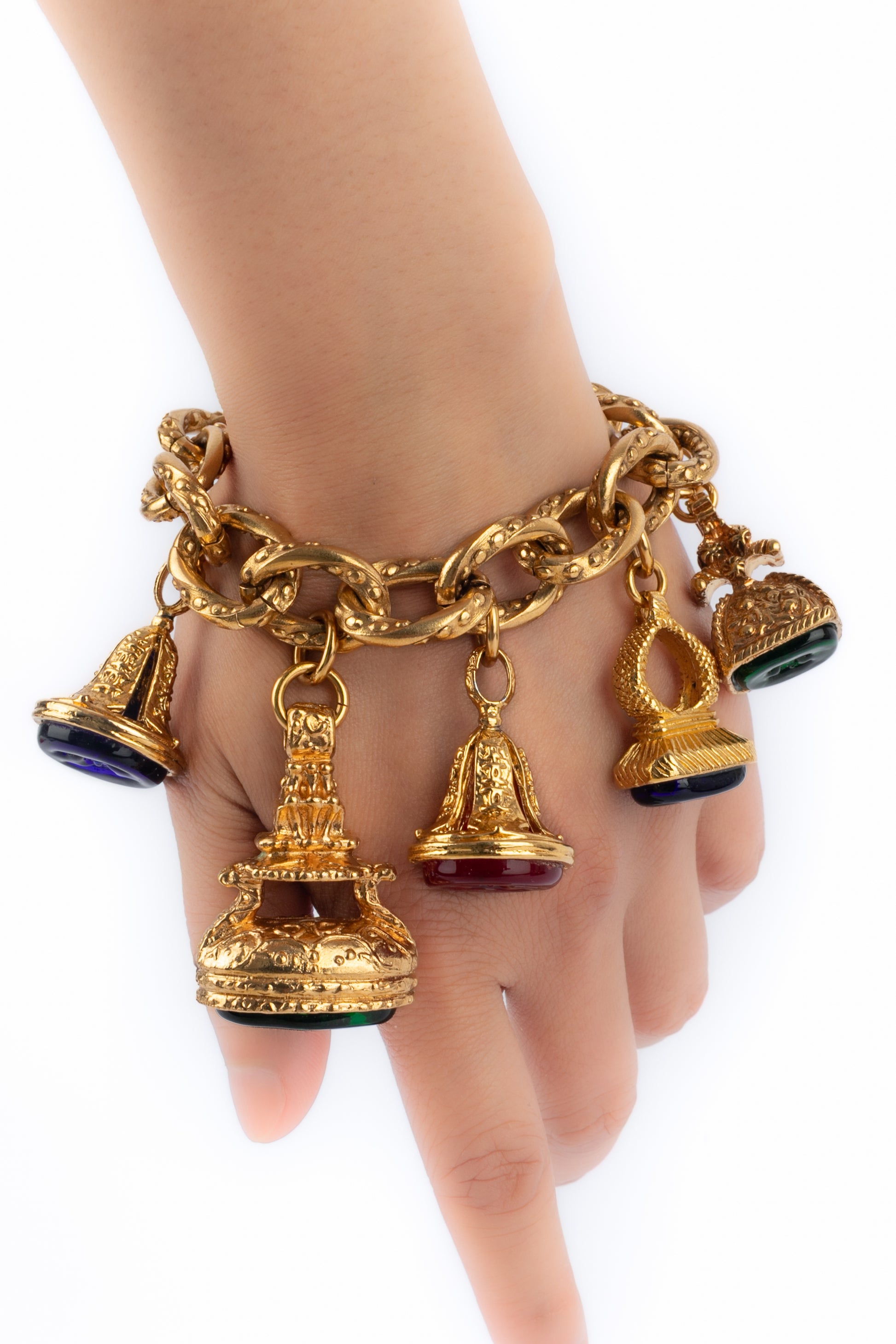 Bracelet "sceaux" Chanel 1993