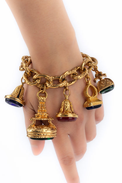 Bracelet "sceaux" Chanel 1993