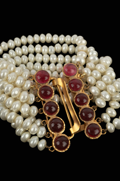 Bracelet de perles Chanel Printemps 1995
