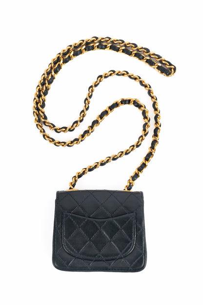 Sac "Classique Micro" Chanel circa 1990