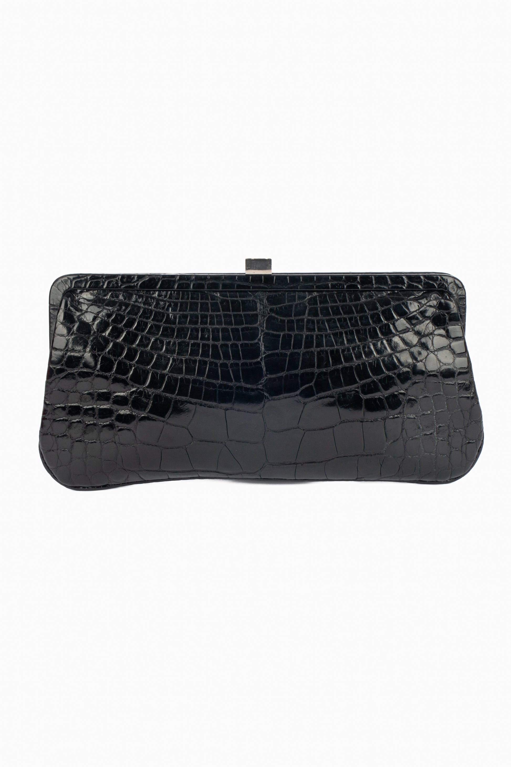 Pochette en crocodile Dior 