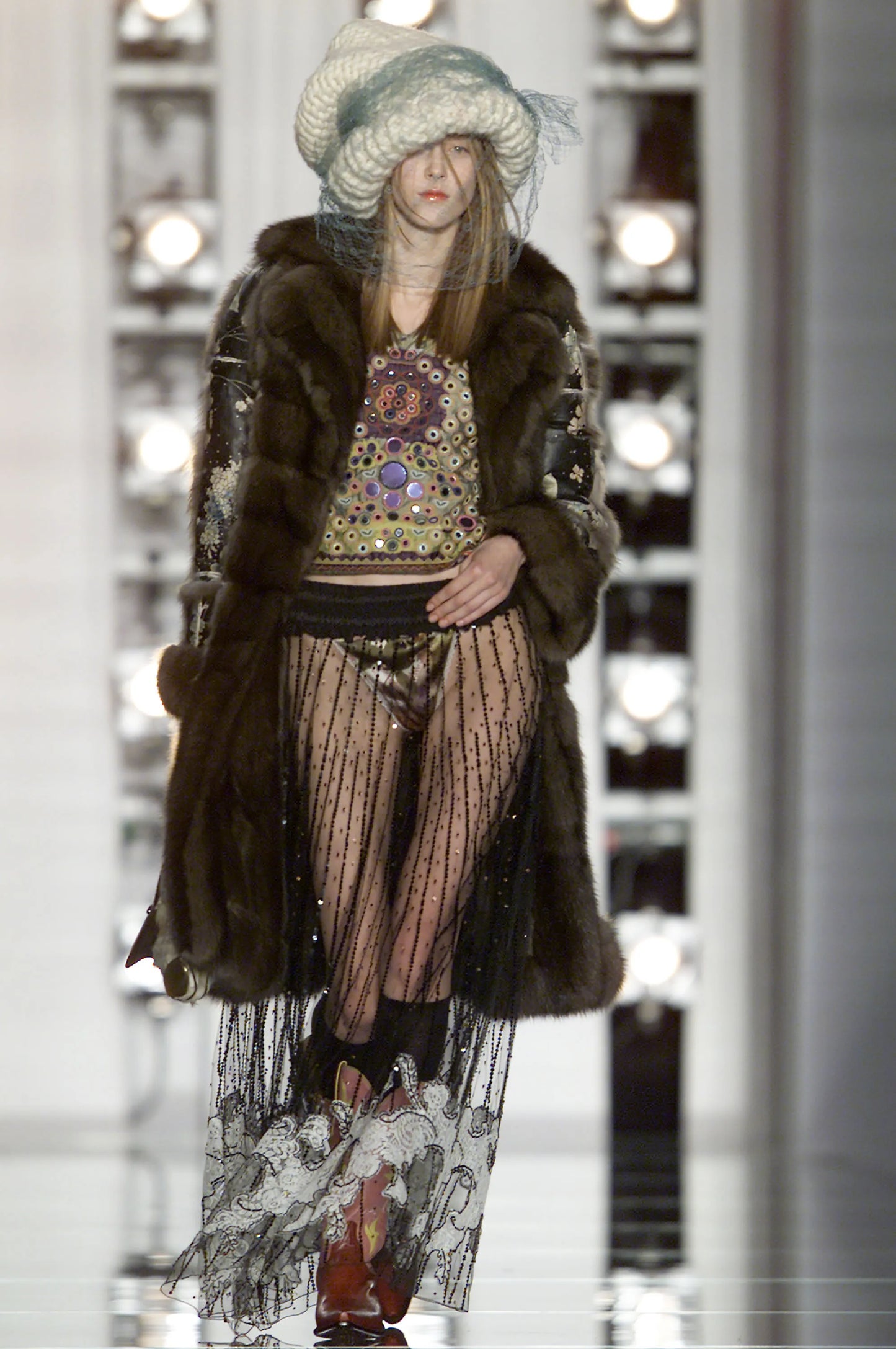 Jupe Christian Dior Hiver 2001