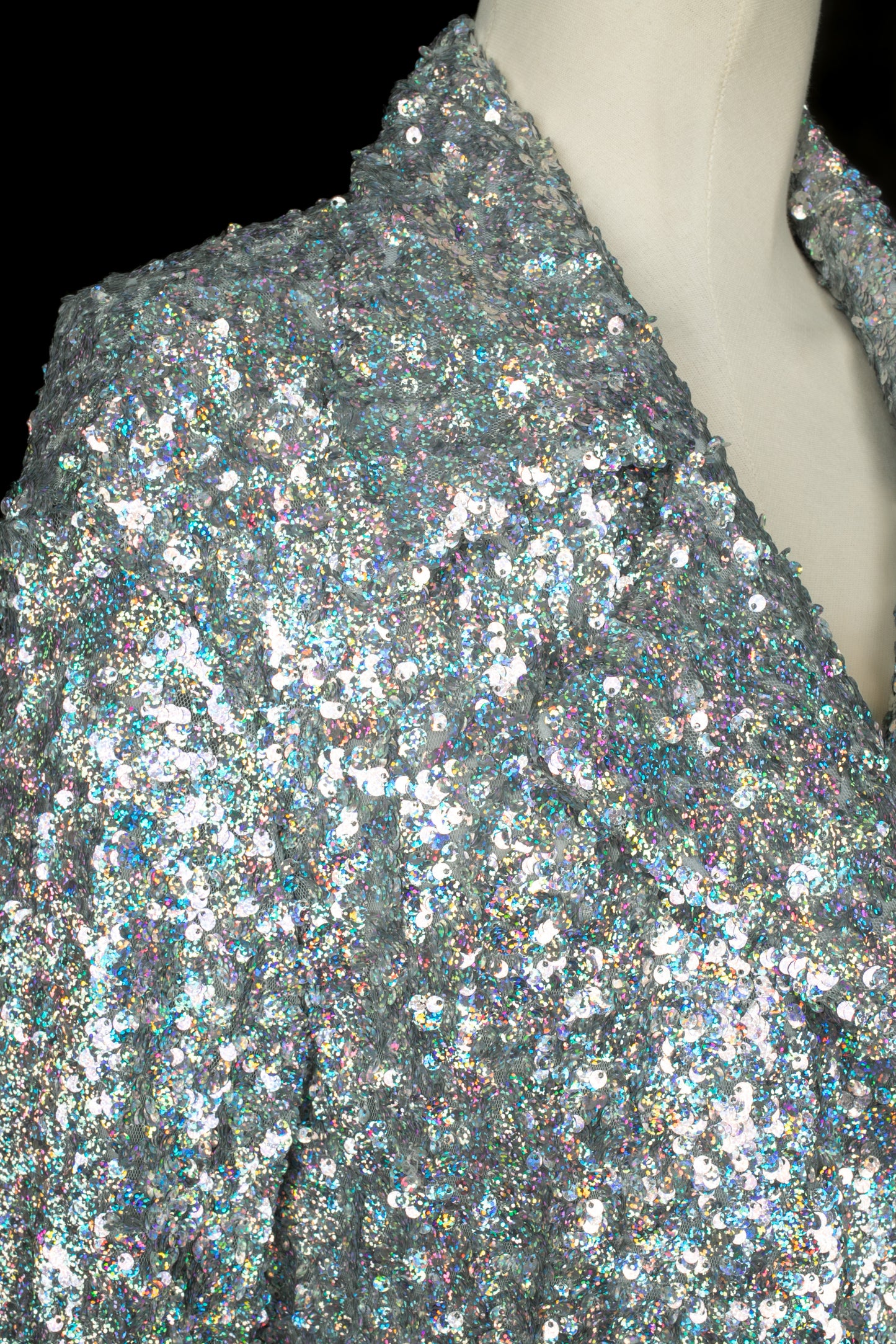 Manteau à paillettes Dries Van Noten Automne 2022