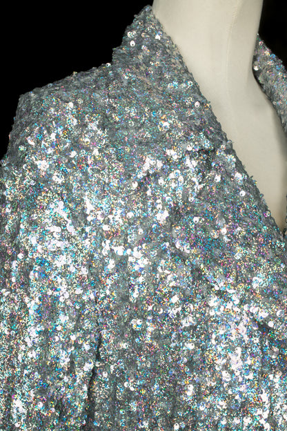 Manteau à paillettes Dries Van Noten Automne 2022