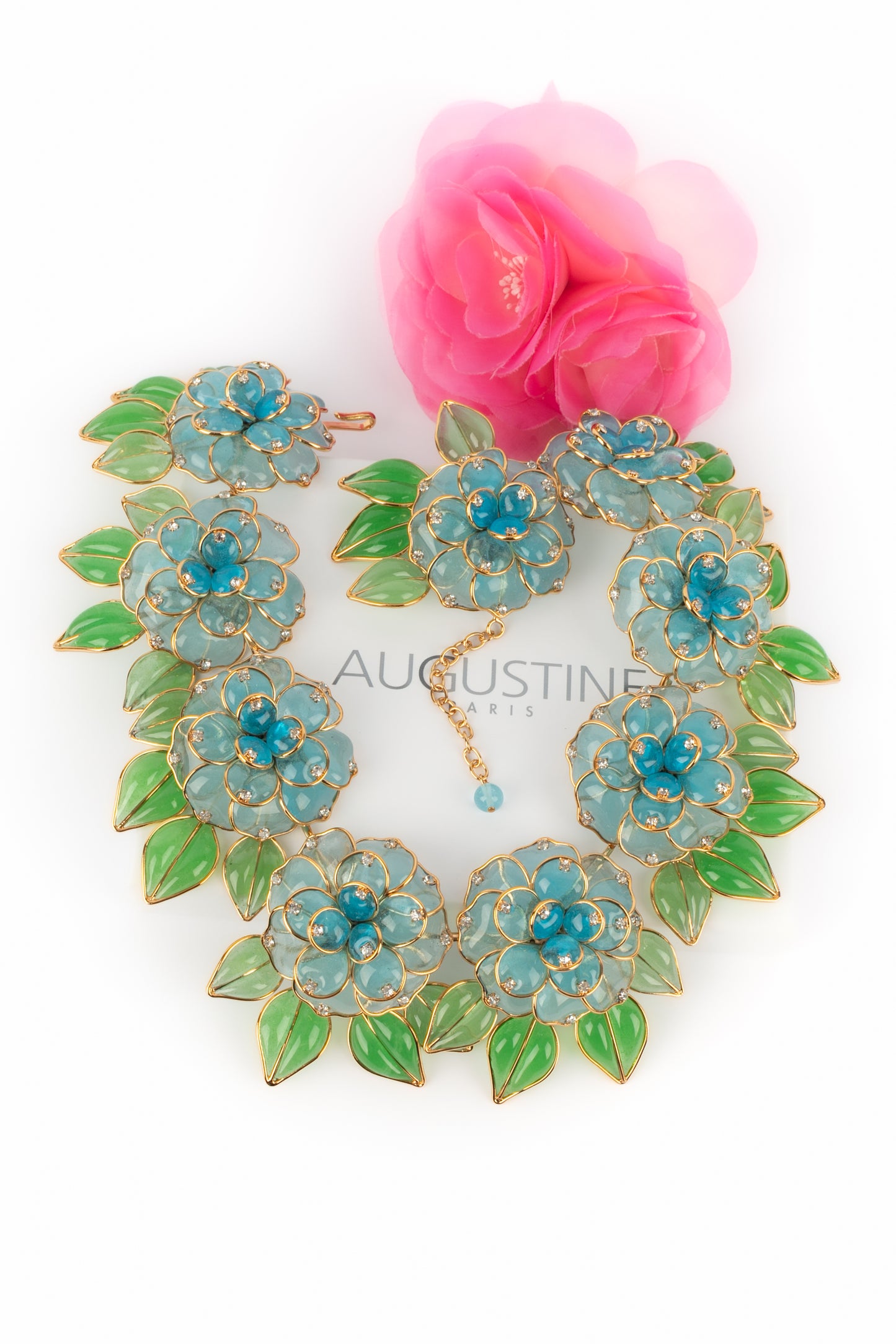 Collier fleurs Augustine