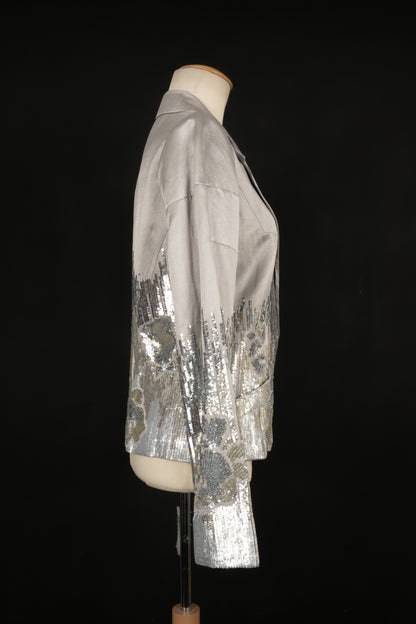 Veste en lin Galliano