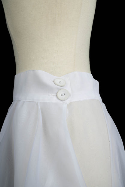 Jupe en organza Yohji Yamamoto 