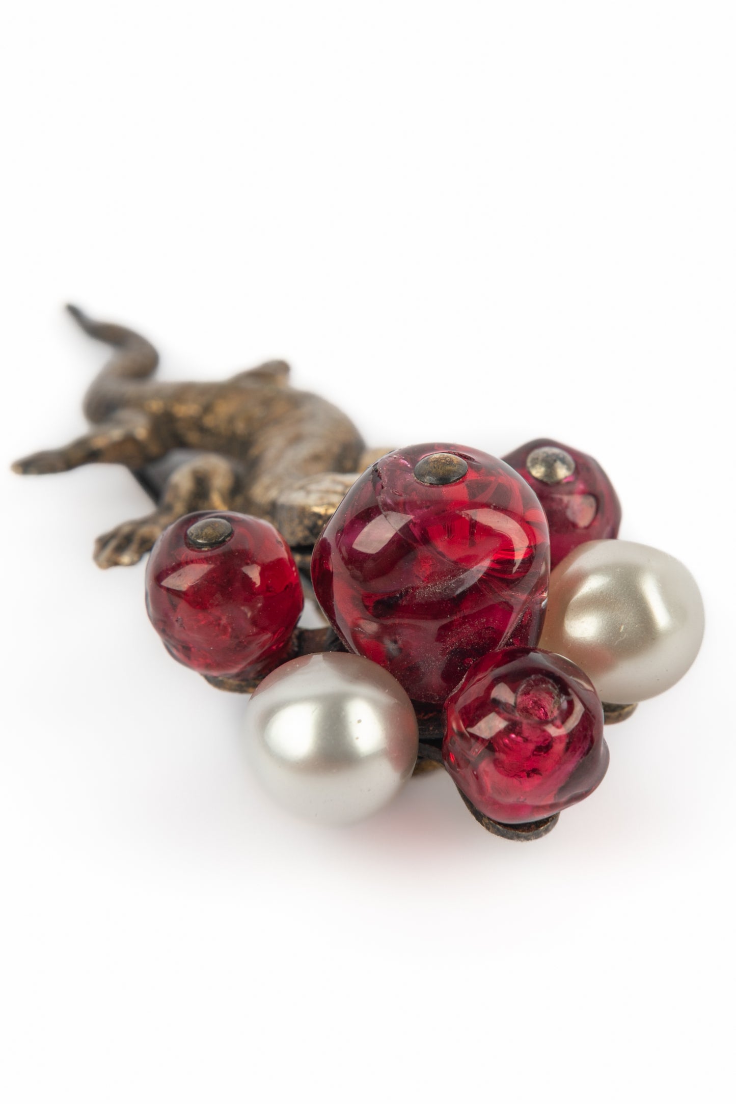 Broche lézard Coco Chanel (Attribuée à)