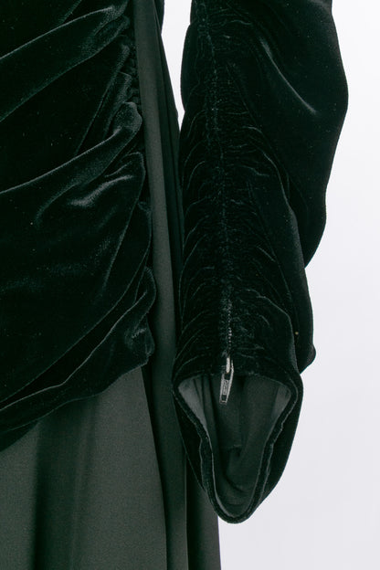 Longue robe Nina Ricci Haute Couture 