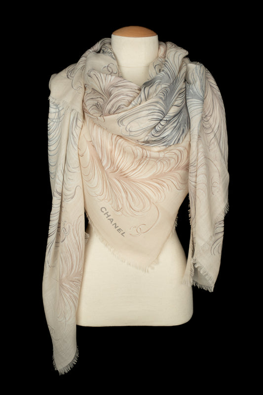 Foulard en cachemire Chanel Printemps 2025