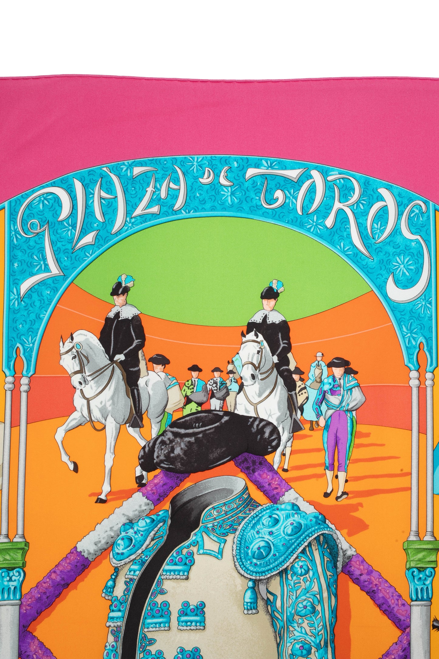 Foulard / carré "Plaza del Toros" Hermès