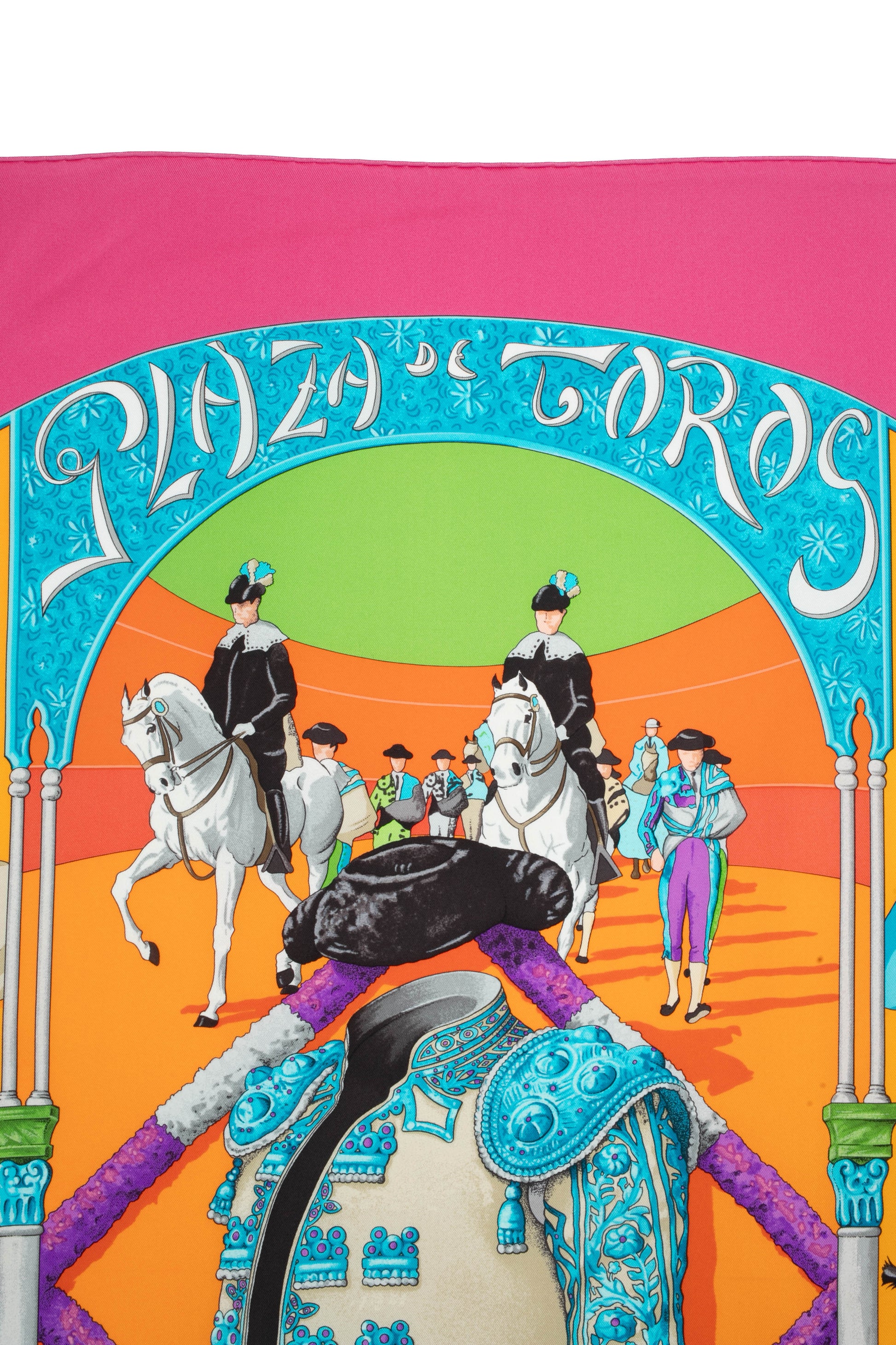 Foulard / carré "Plaza del Toros" Hermès