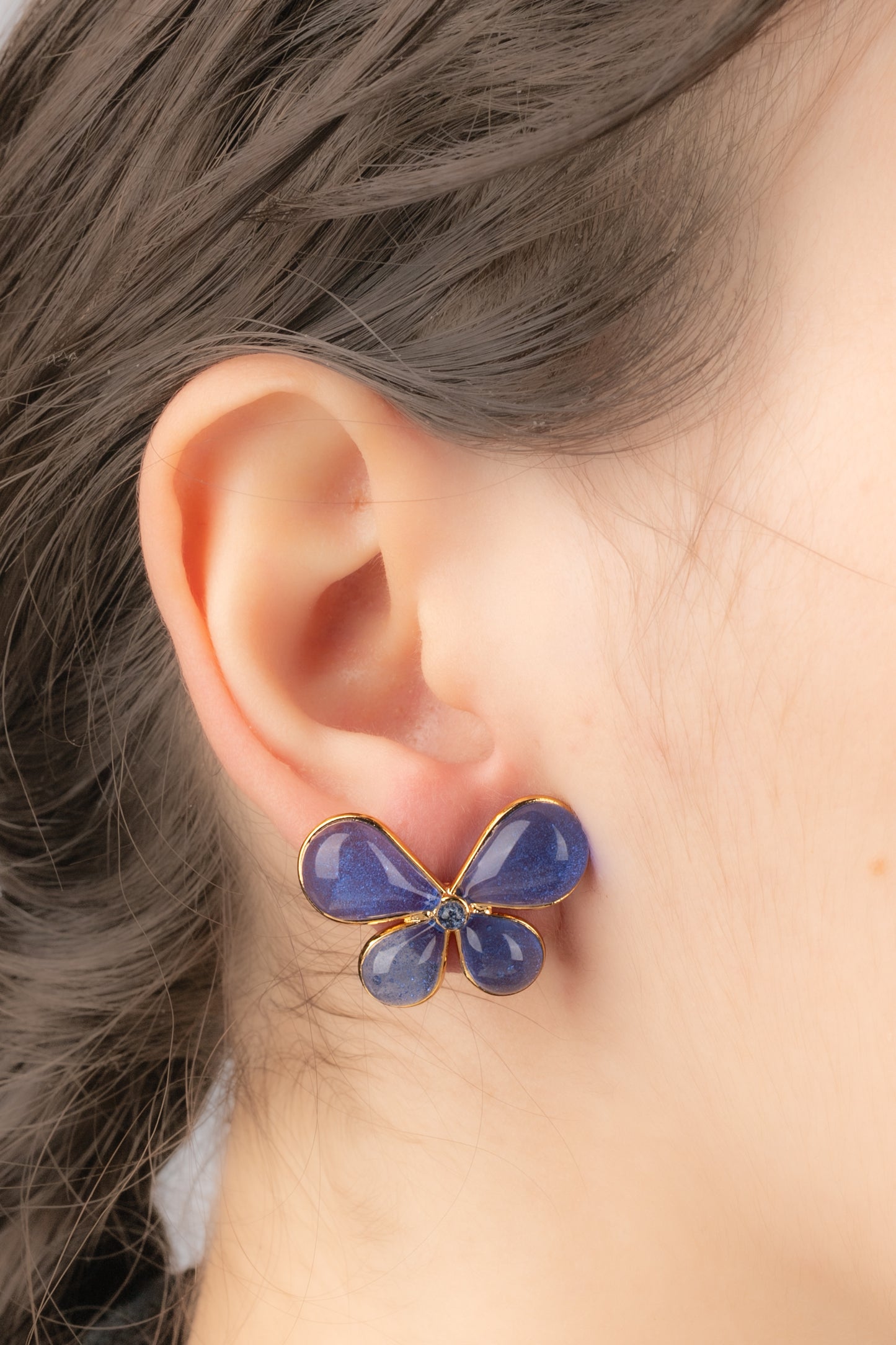 Boucles d'oreilles papillon Augustine