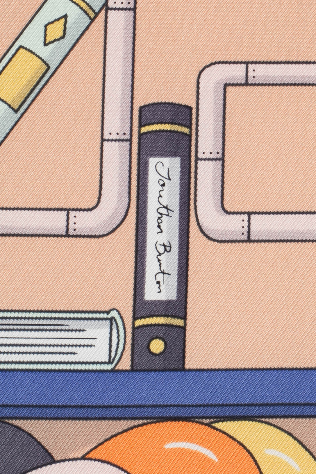 Carré / Foulard "Tea for two" Hermès