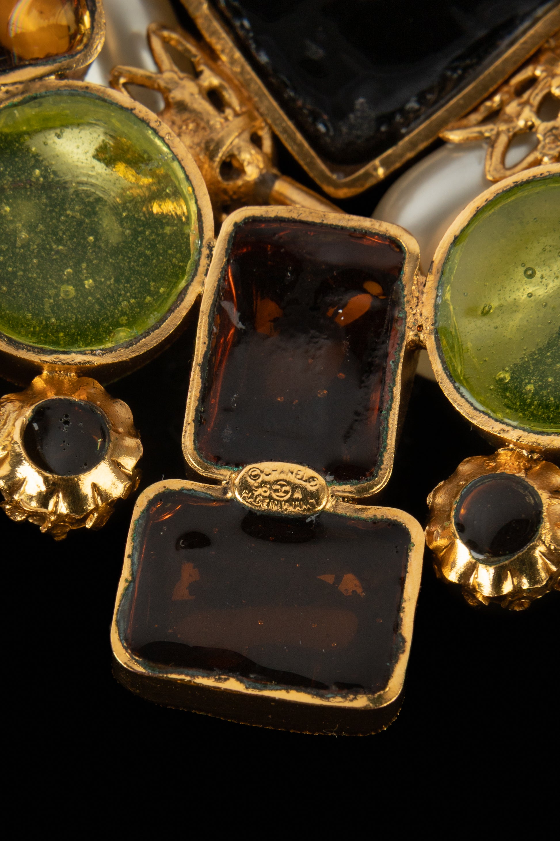 Collier pendentif Chanel 1990's