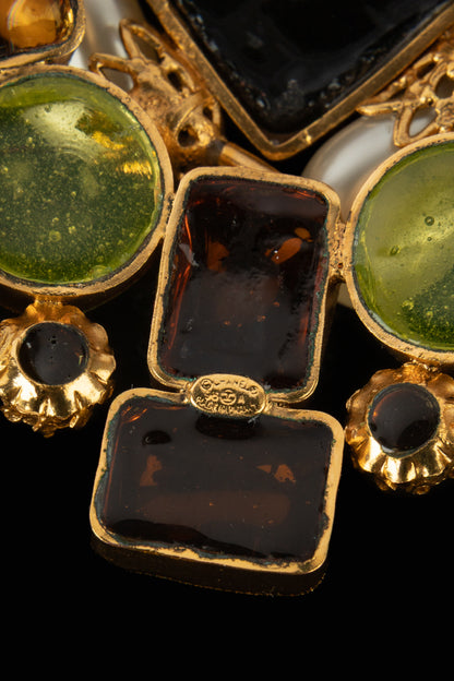 Collier pendentif Chanel 1990's