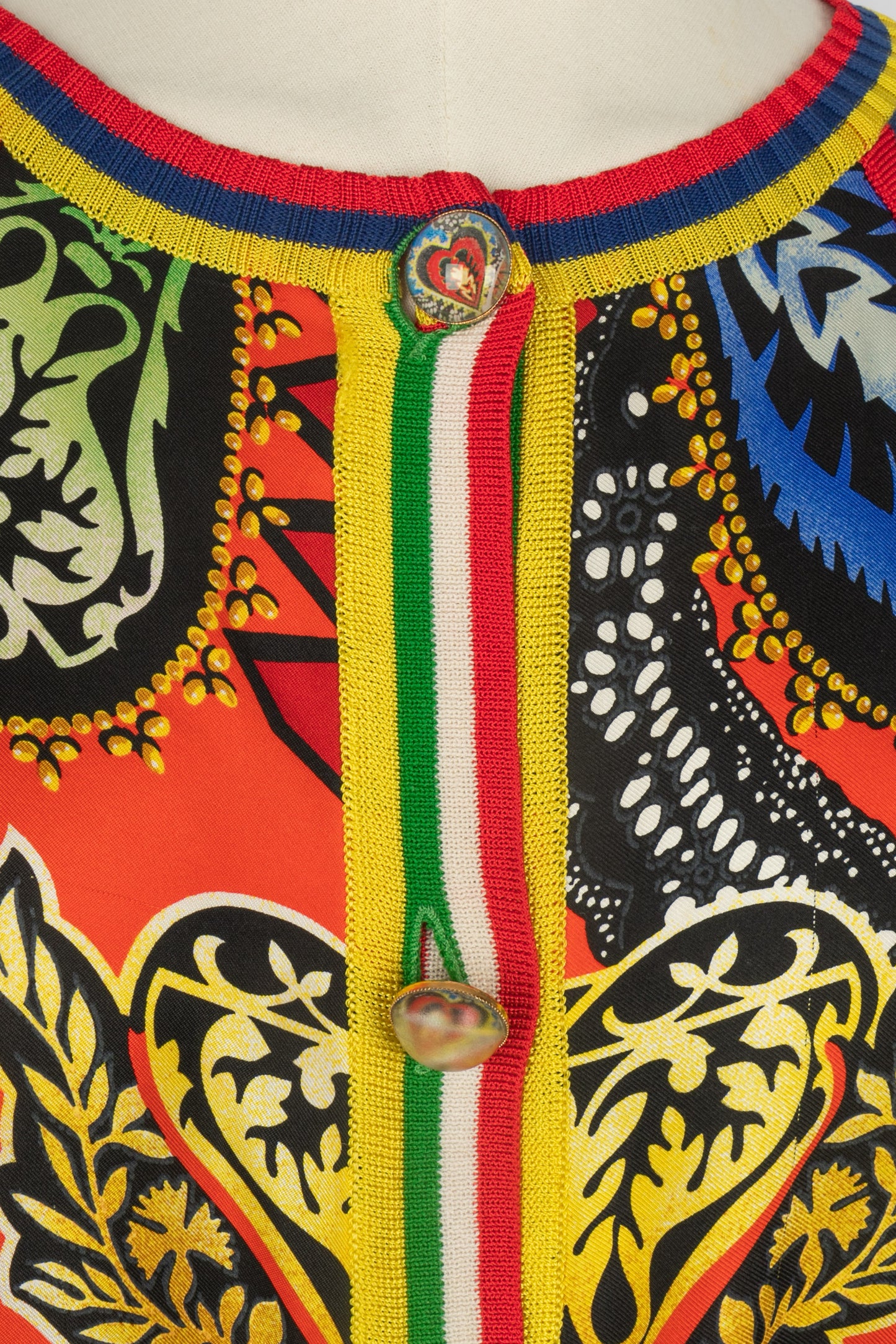 Gilet multicolore Christian Lacroix 