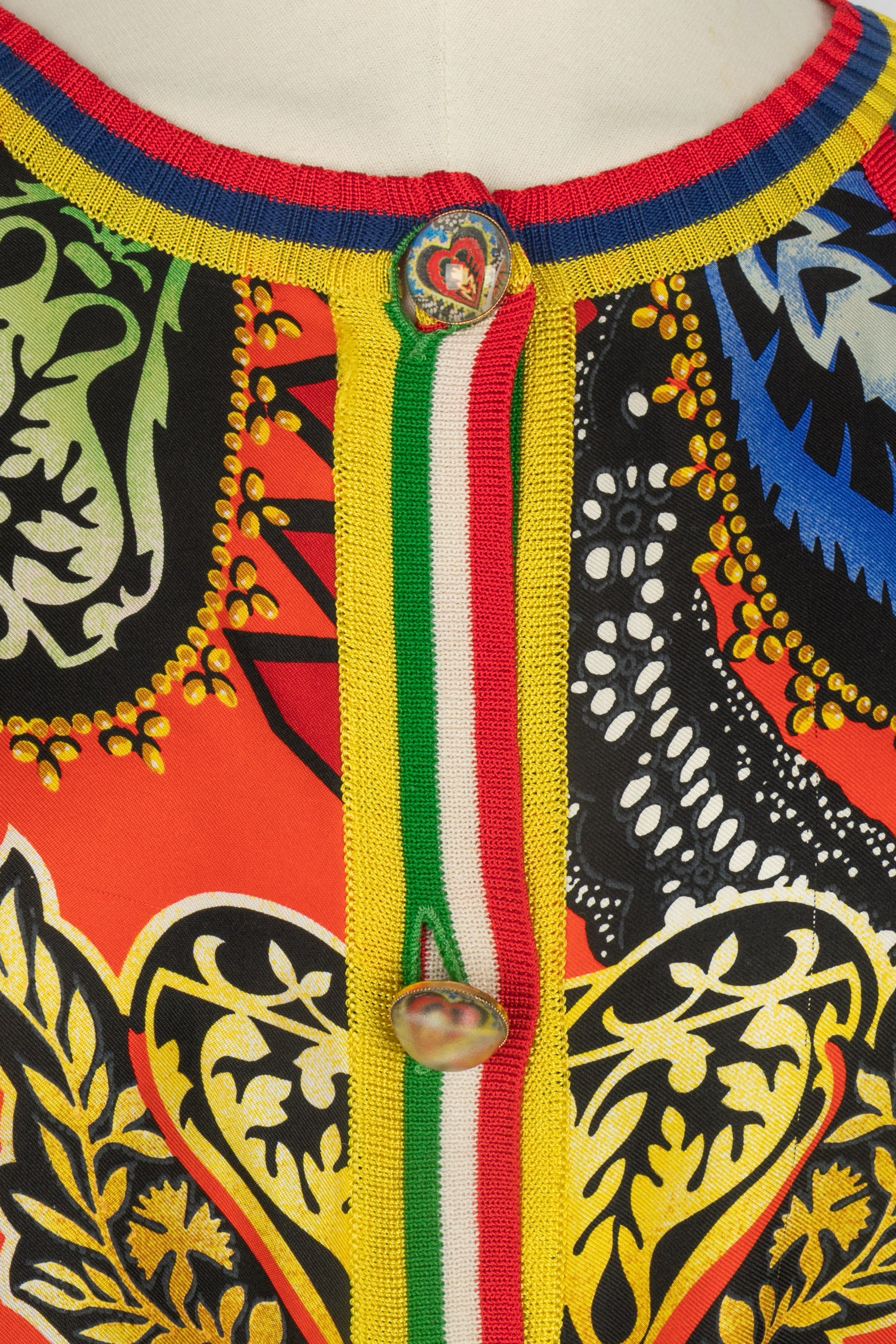 Gilet multicolore Christian Lacroix 