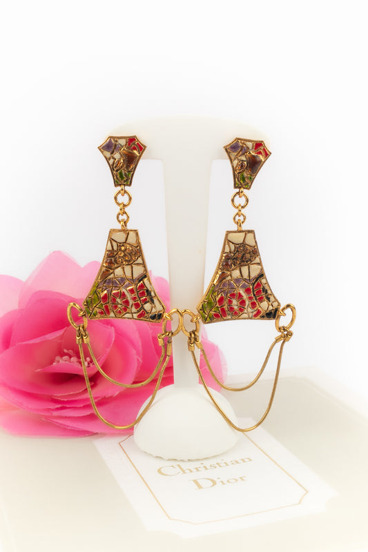 Boucles d'oreilles Dior 