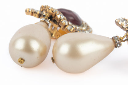 Boucles d'oreilles Chanel 1980's