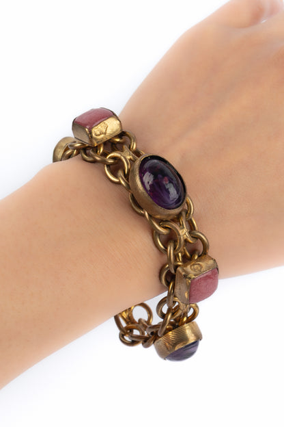 Parure Chanel X atelier Denez circa 1975