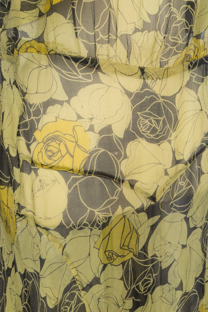 Robe vintage en mousseline