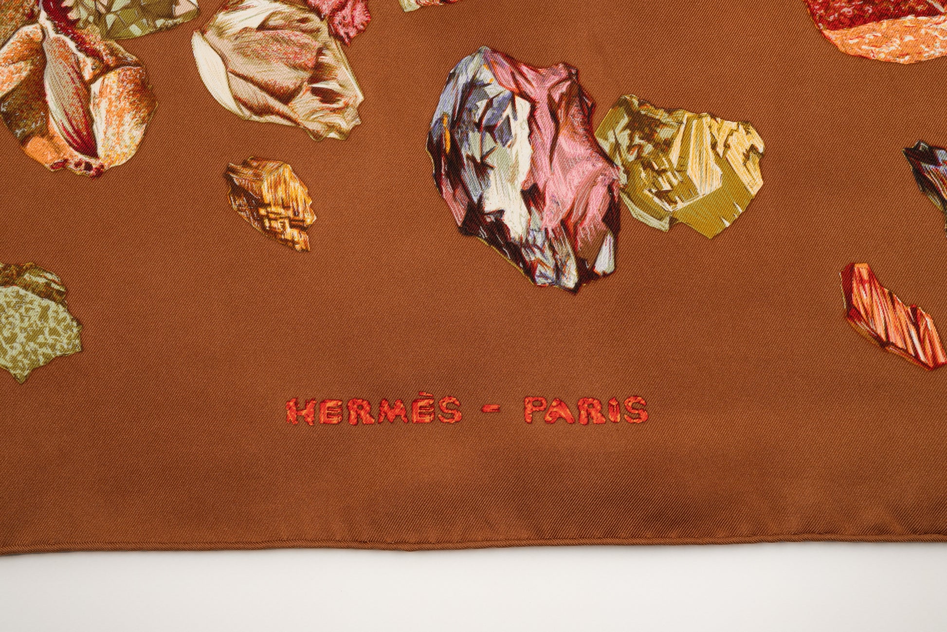 Foulard / carré "Minéraux" Hermès