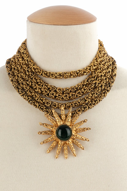 Collier pendentif Chanel Automne 1994