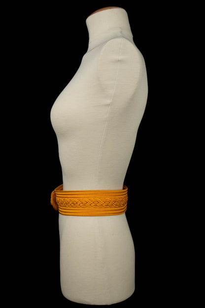 Ceinture en passementerie Yves Saint Laurent (Attribuée à)