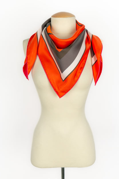 Foulard / Carré "Robe du soir pop" double face Hermès 