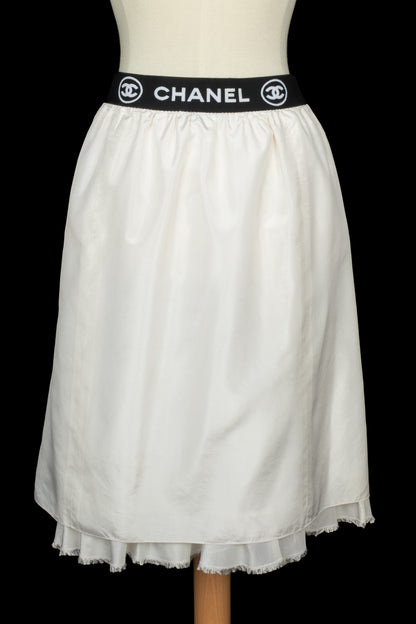Jupe en soie Chanel Printemps 2006 