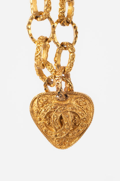 Collier coeur Chanel