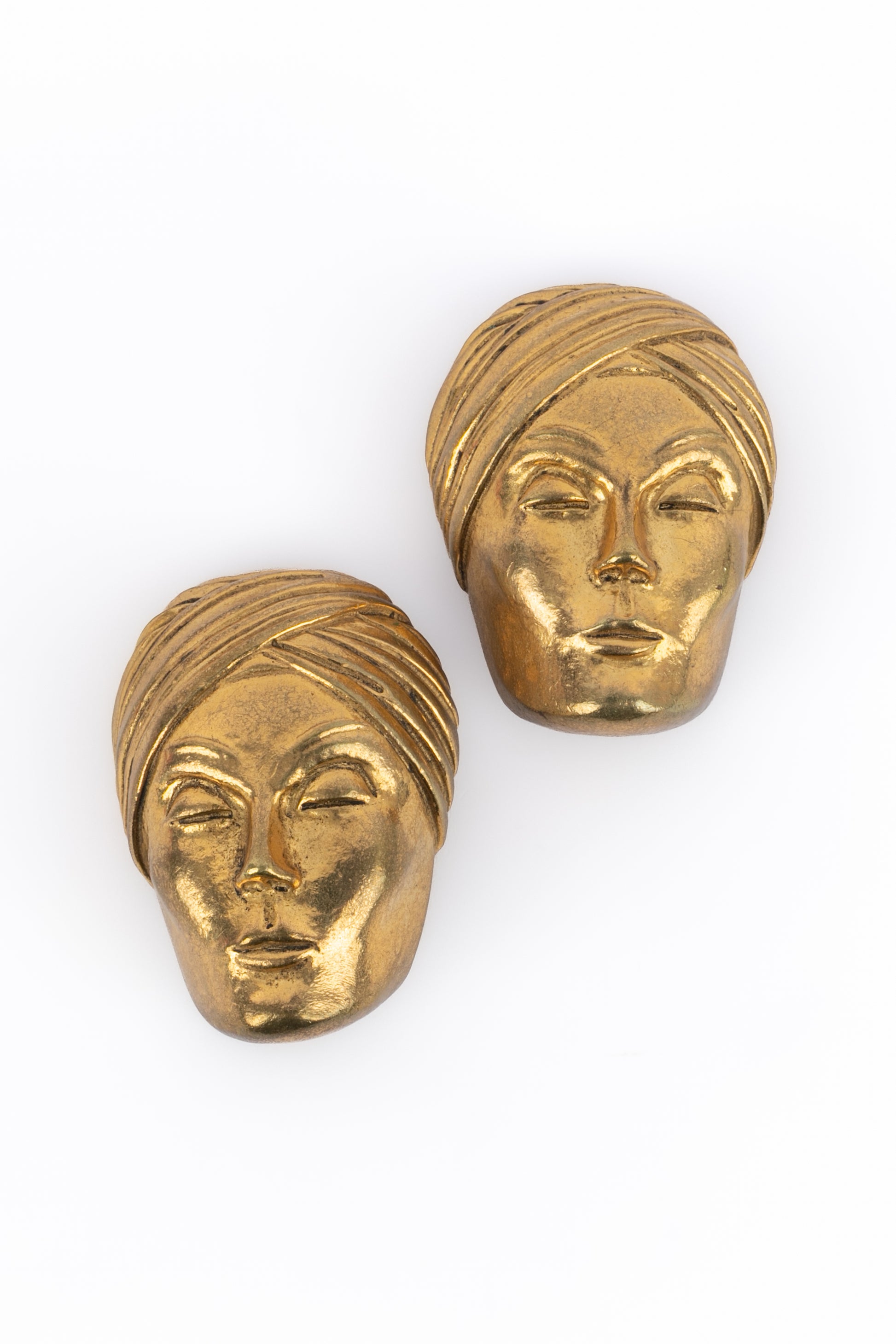 Boucles d'oreilles "visage" Isabel Canovas
