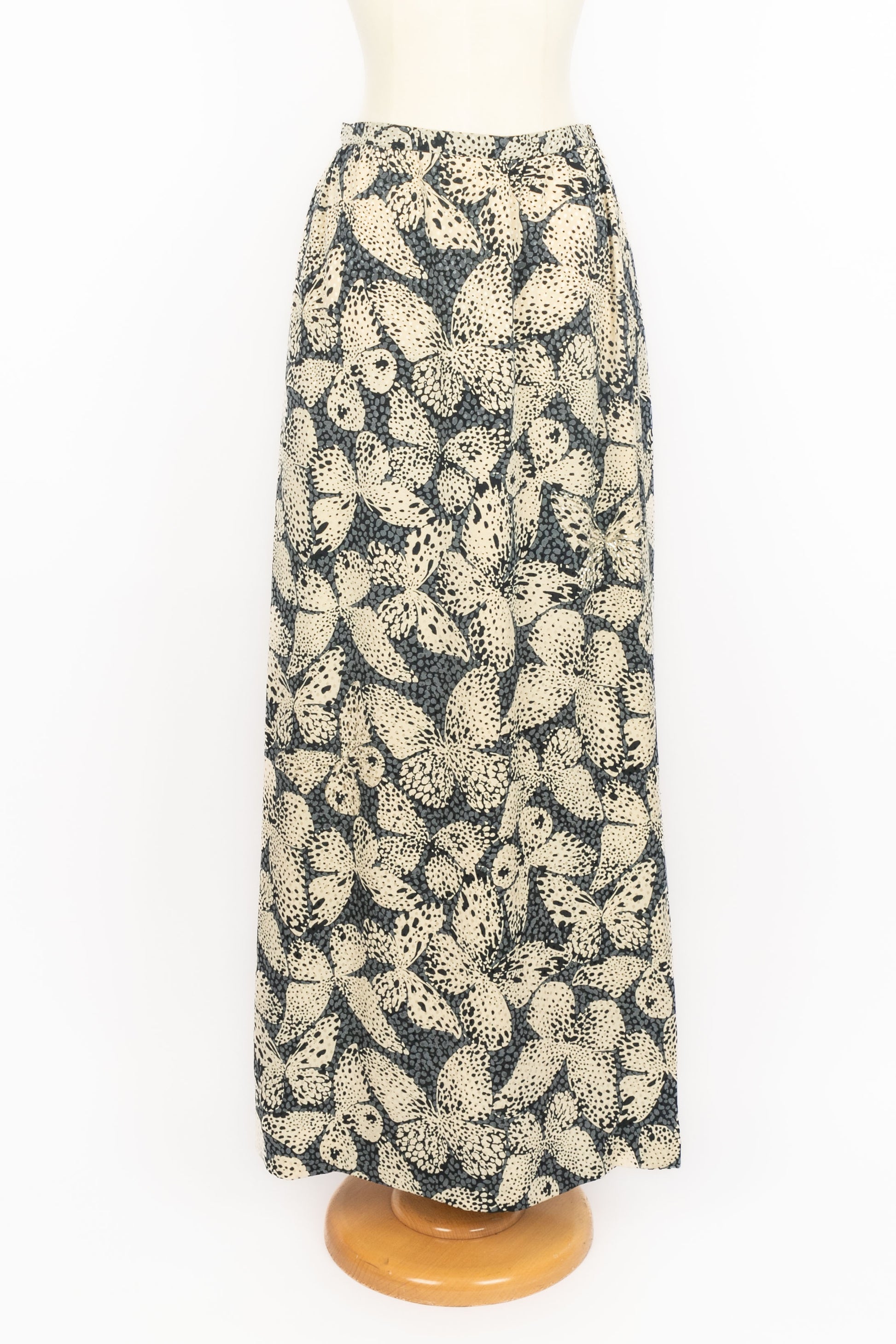 Ensemble en soie Hanae Mori Haute Couture 1985's