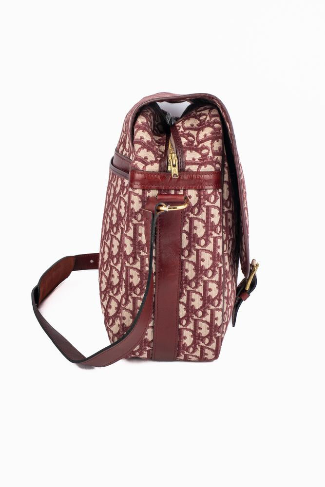 Sac Messenger Christian Dior 1980's