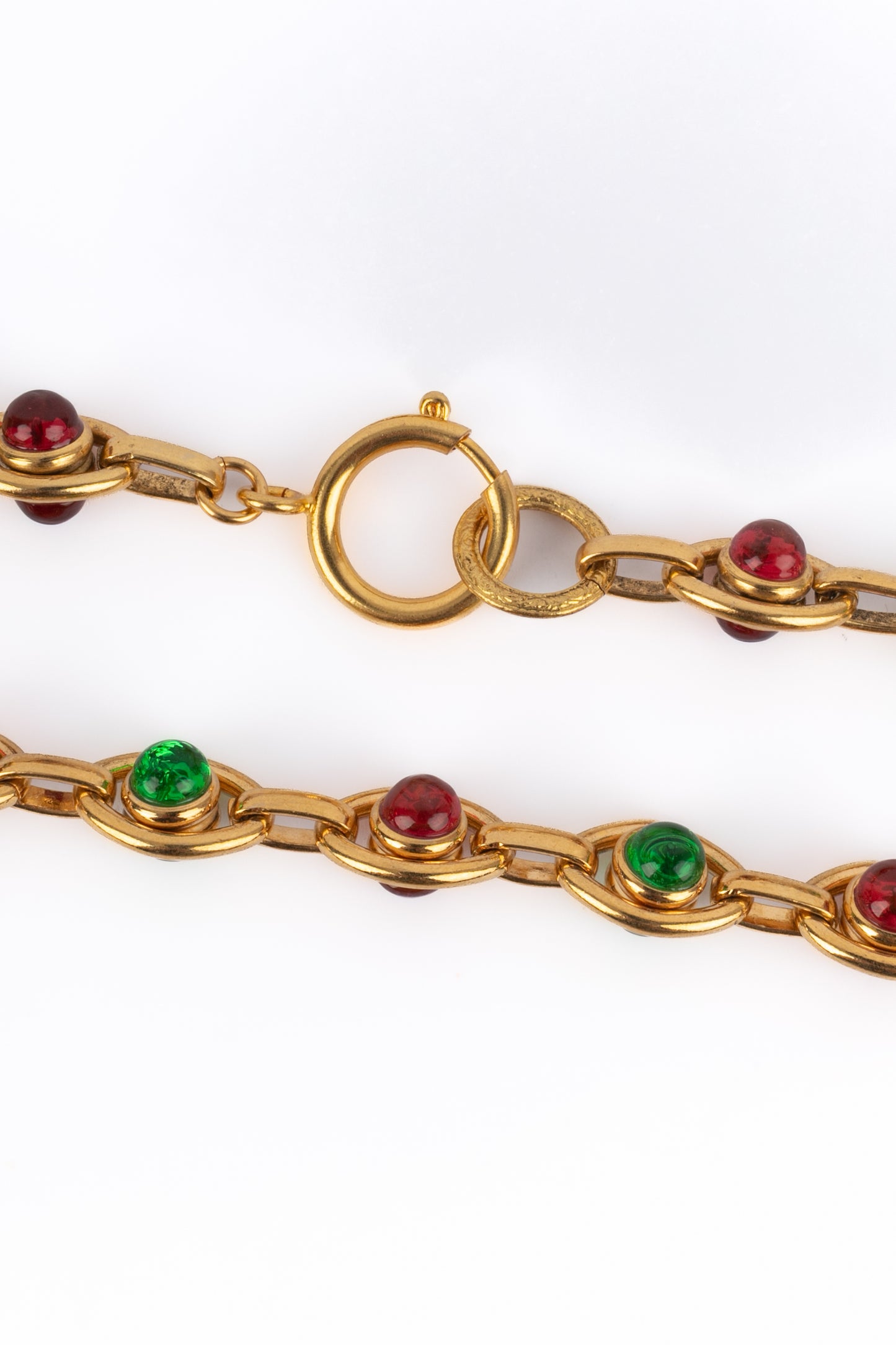 Collier en pâte Chanel 1990's