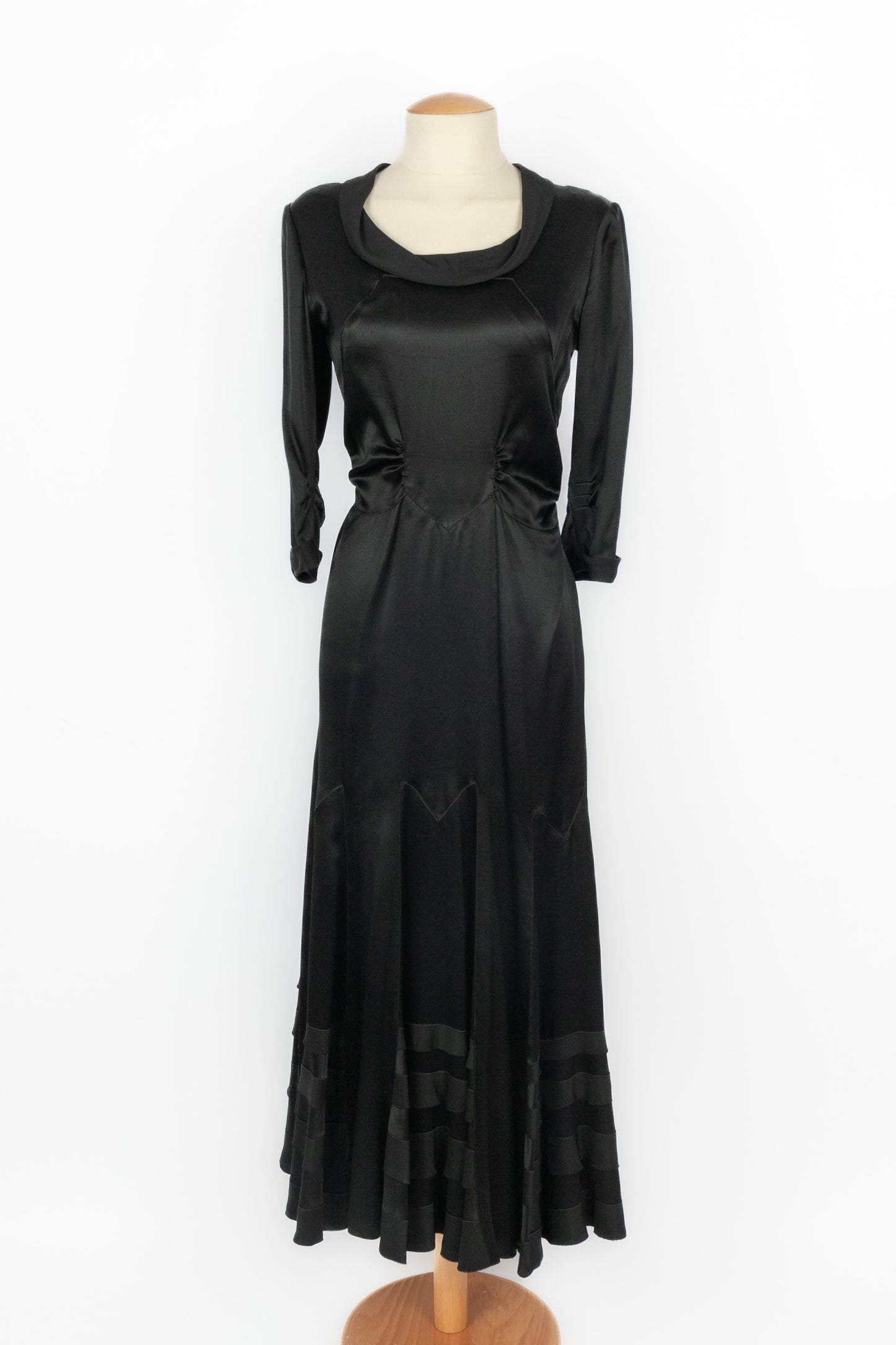 Robe en soie 1930's