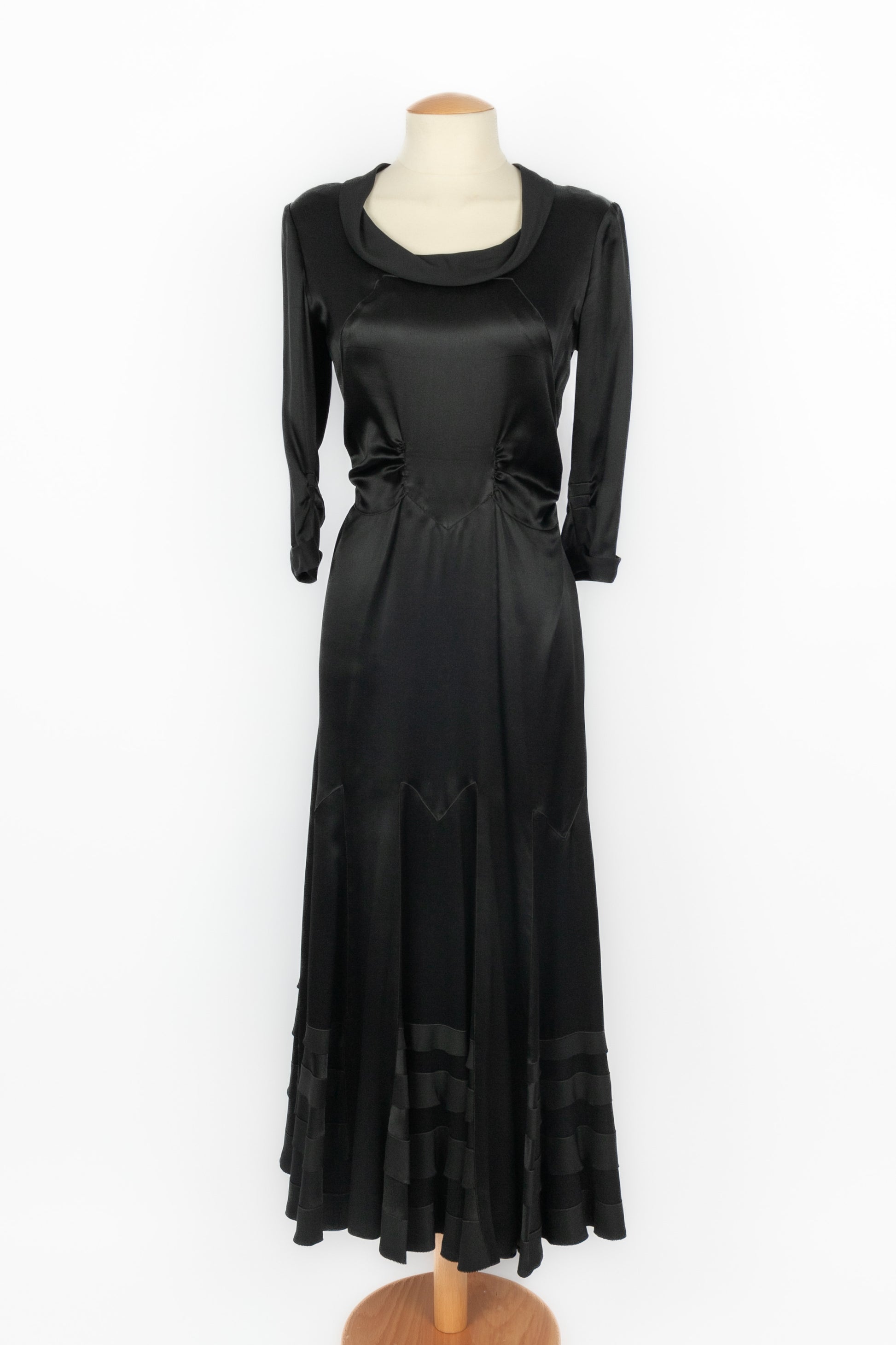 Robe en soie 1930's