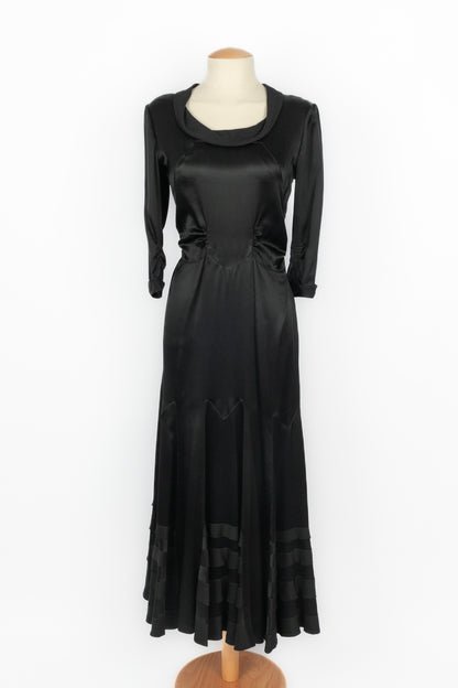 Robe en soie 1930's