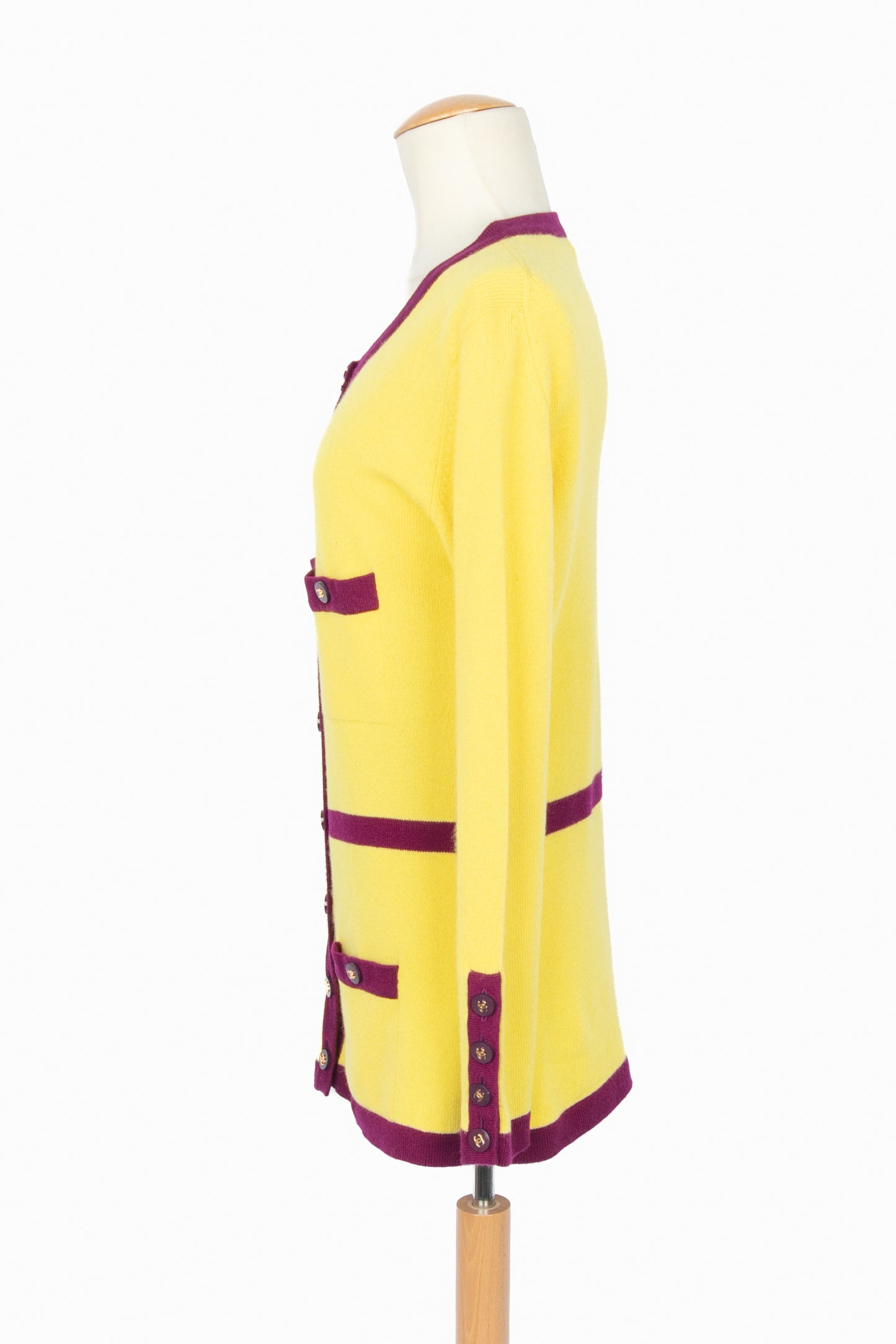 Gilet en cachemire Chanel Automne 1995