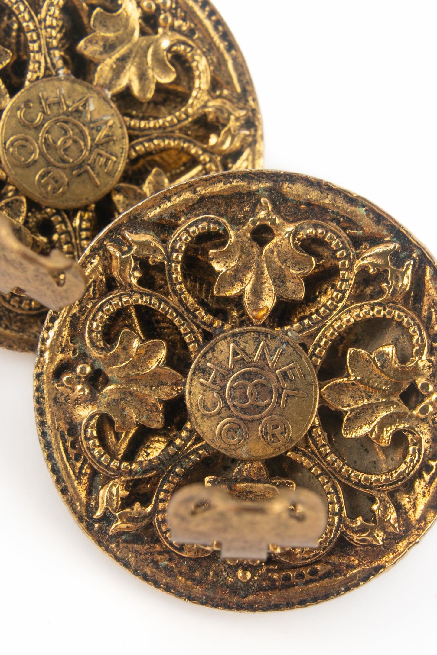 Boucles d'oreilles byzantine Chanel