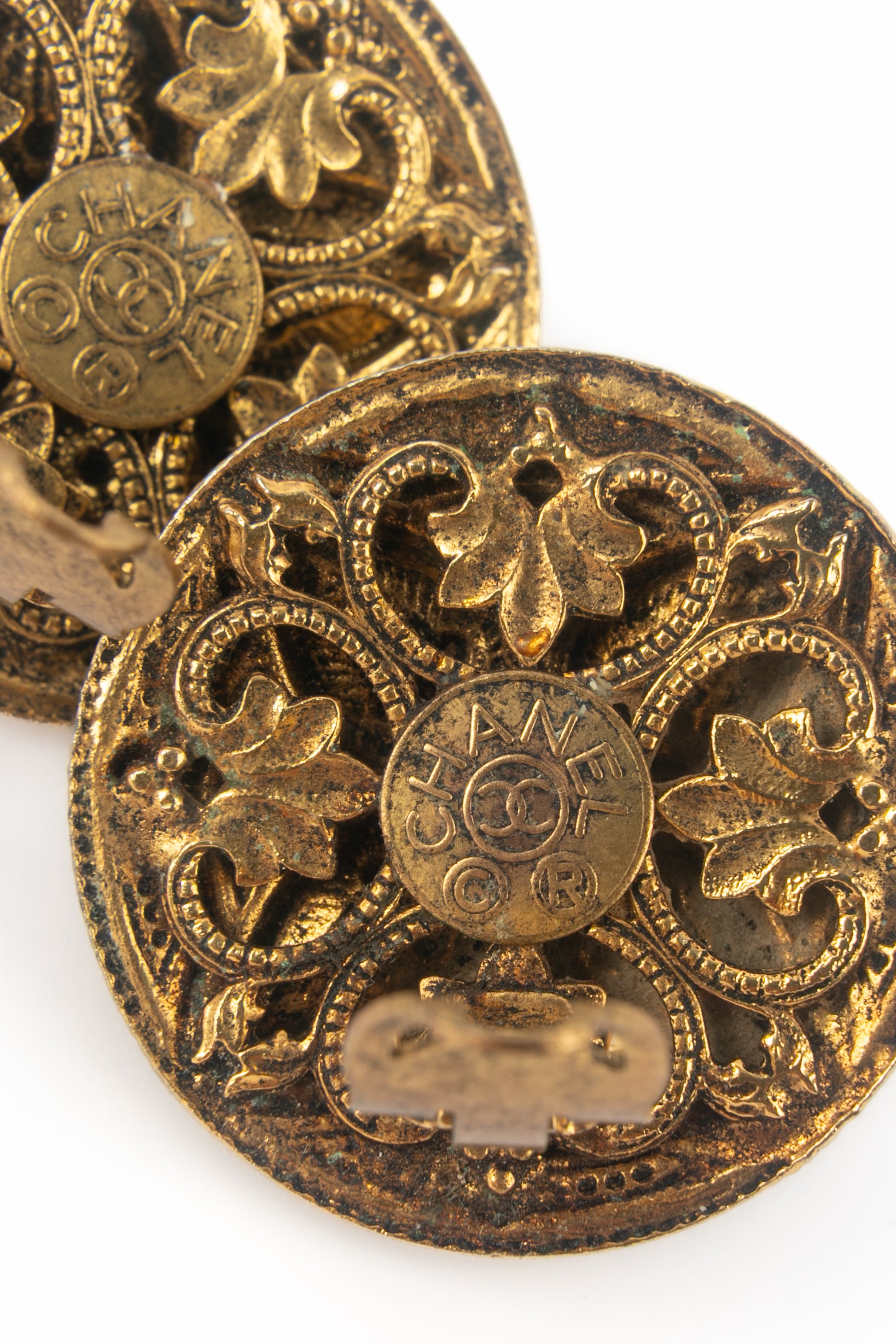 Boucles d'oreilles byzantine Chanel