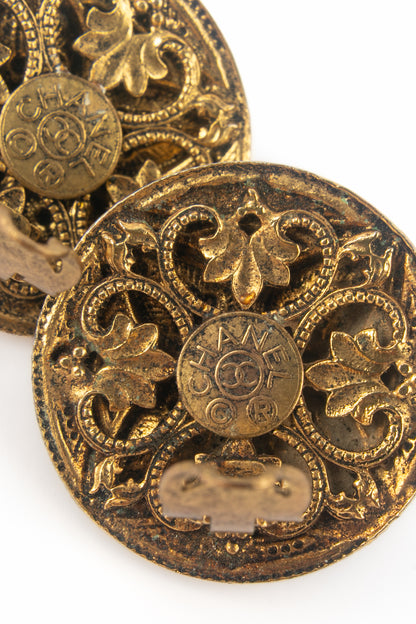 Boucles d'oreilles byzantine Chanel