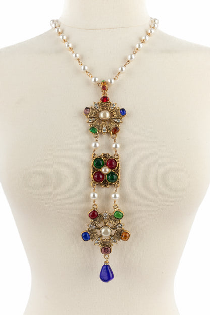 Collier byzantin Chanel 1985