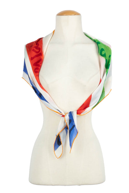 Foulard en soie Yves Saint Laurent
