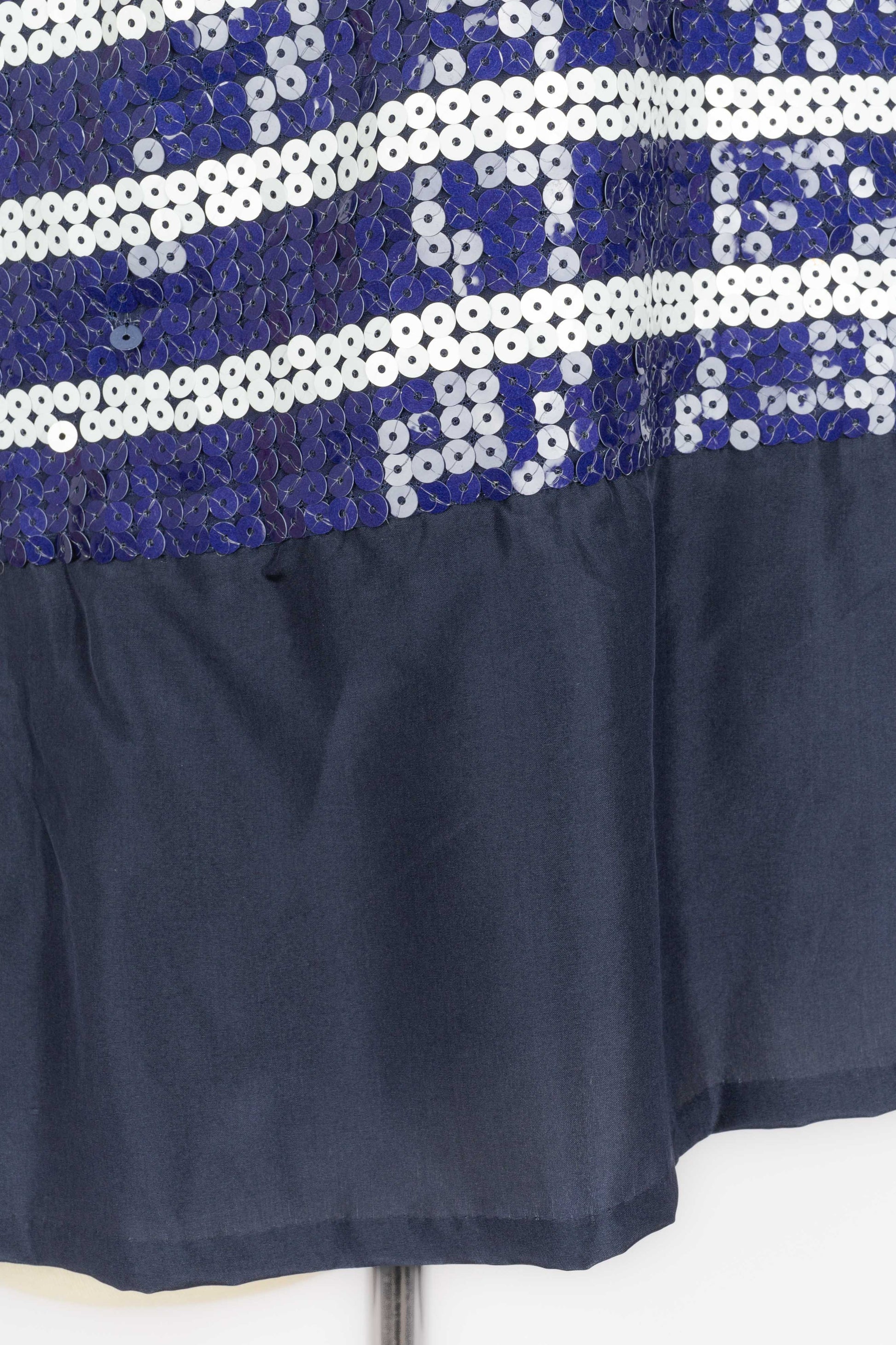 Haut à paillettes Nina Ricci Haute Couture 