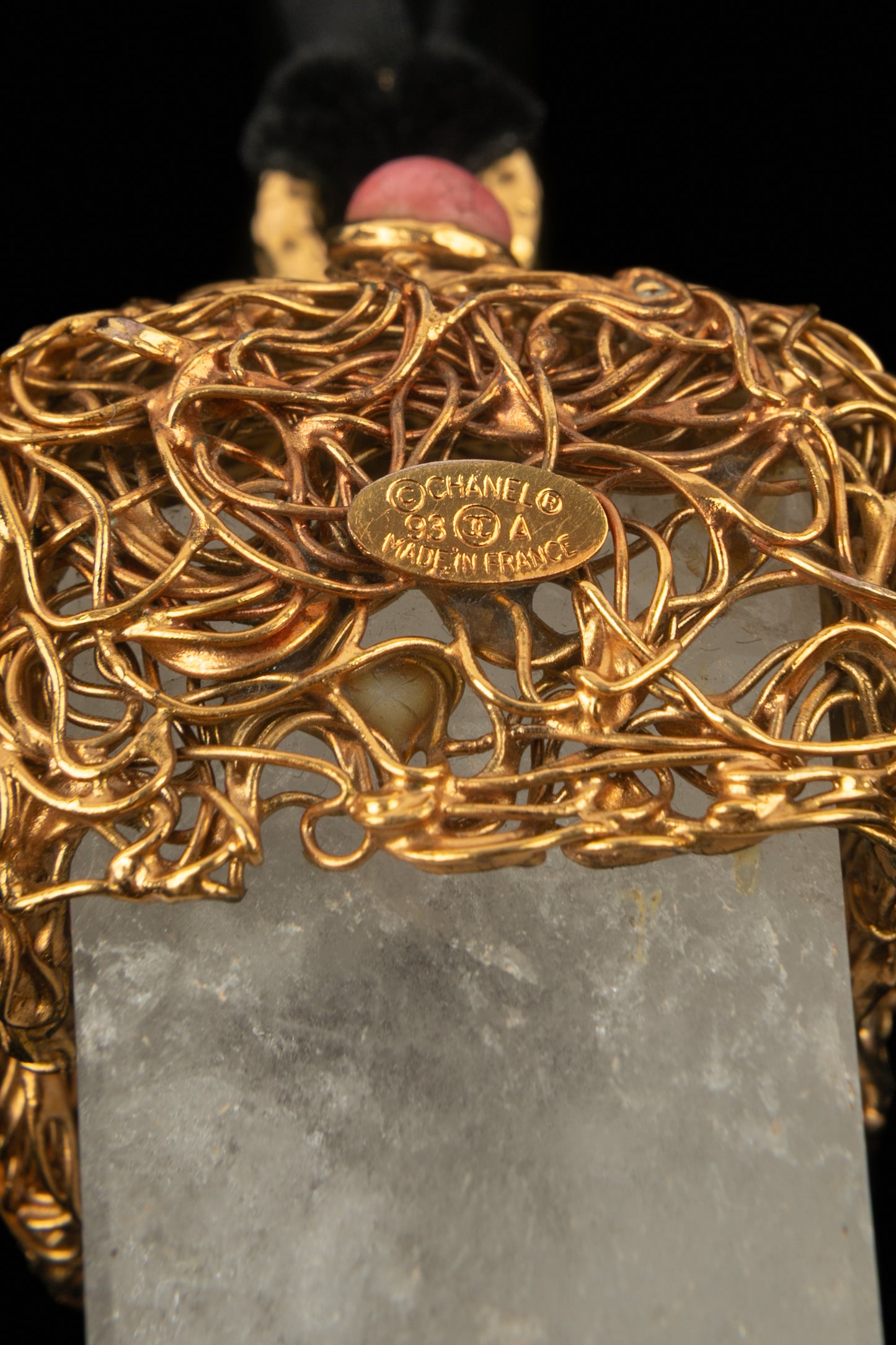 Rare pendentif Chanel Automne 1993