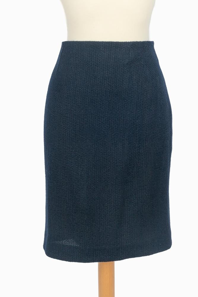 Tailleur bleu Dior 2008