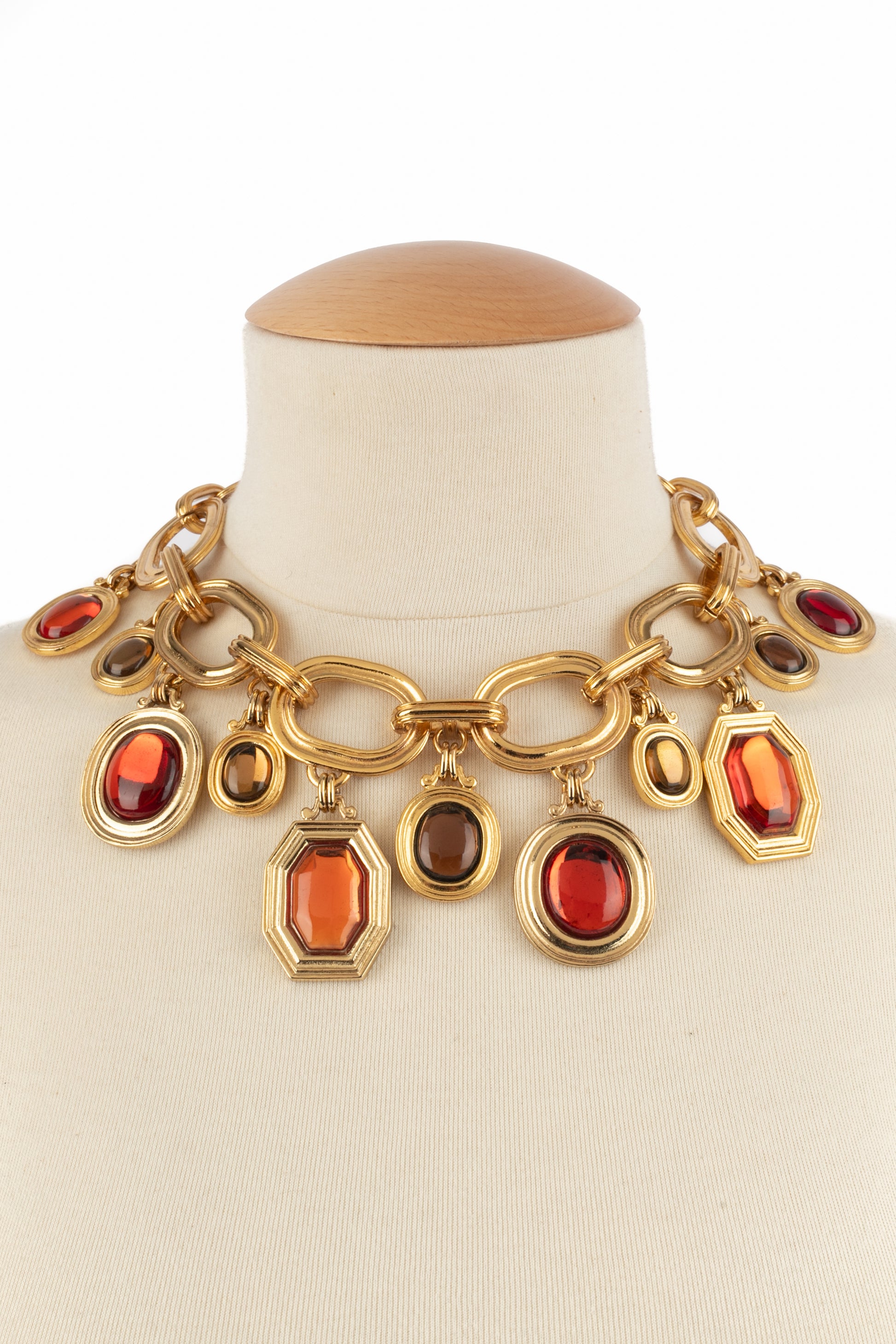 Collier Yves Saint Laurent 1980's