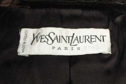 Veste Yves Saint Laurent Haute Couture 1980's